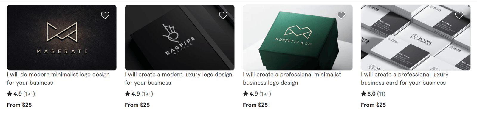 Logo Designers on Fiverr