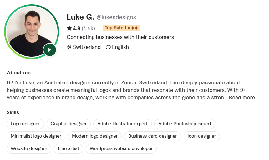 Logo Designers on Fiverr