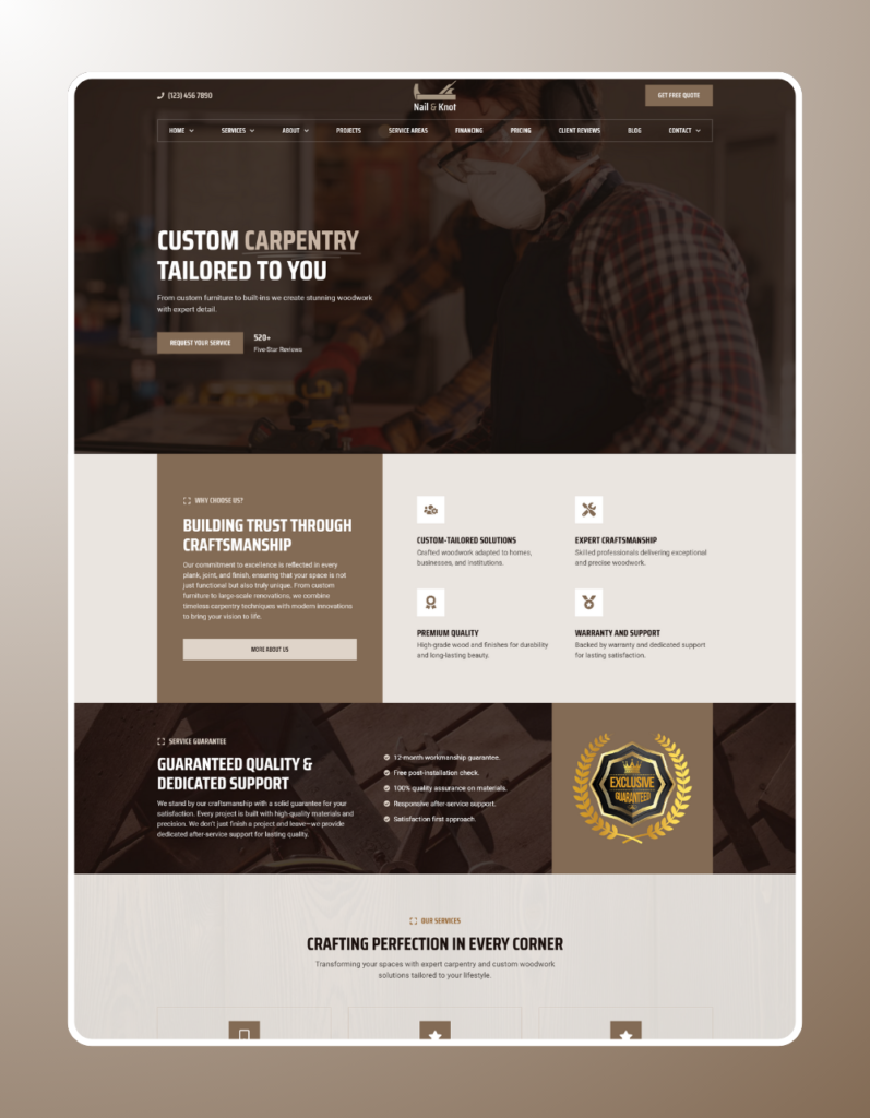 Carpentry & Woodworking