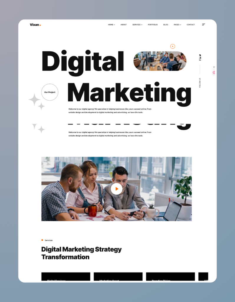 Digital Agency Elementor